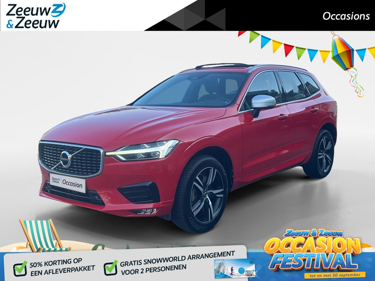 Volvo XC60 - 2.0 T5 R-Design | TREKHAAK | PANO | EERSTE EIGENAAR | NL-AUTO | DEALER ONDERHOUDEN | - AutoWereld.nl