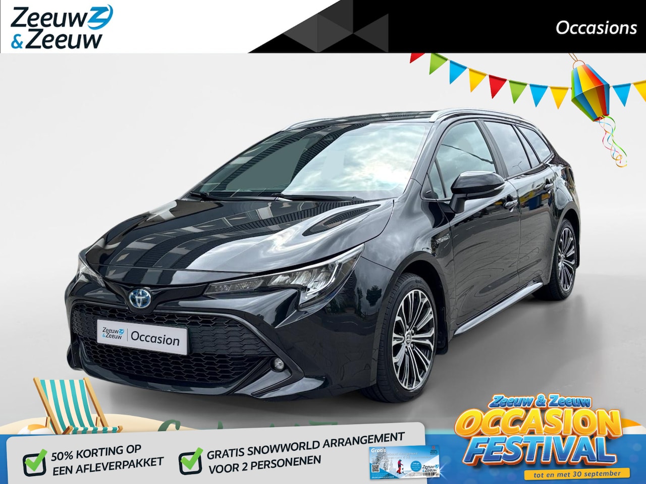 Toyota Corolla Touring Sports - 2.0 Hybrid Business Plus | ACHTERUITRIJ CAMERA | ADAPTIVE CRUISE CONTROL | NAVIGATIE | HYB - AutoWereld.nl