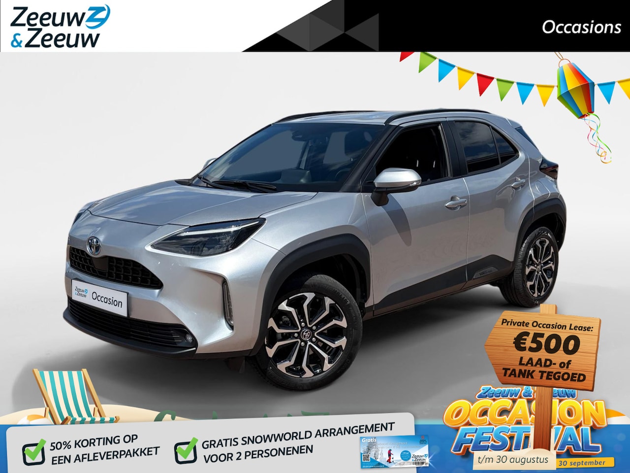 Toyota Yaris Cross - 1.5 Hybrid Dynamic *Automaat*Navigatie*Camera*Climate Control*LM. Velgen*Zeer nette auto! - AutoWereld.nl