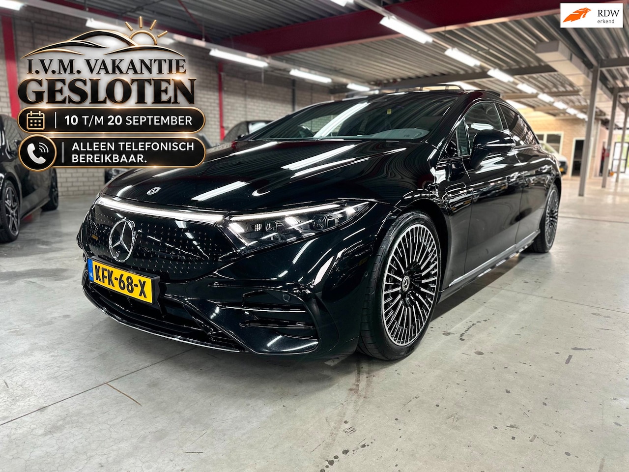 Mercedes-Benz EQS - 580 4MATIC AMG, Pano, BTW, VOL! - AutoWereld.nl