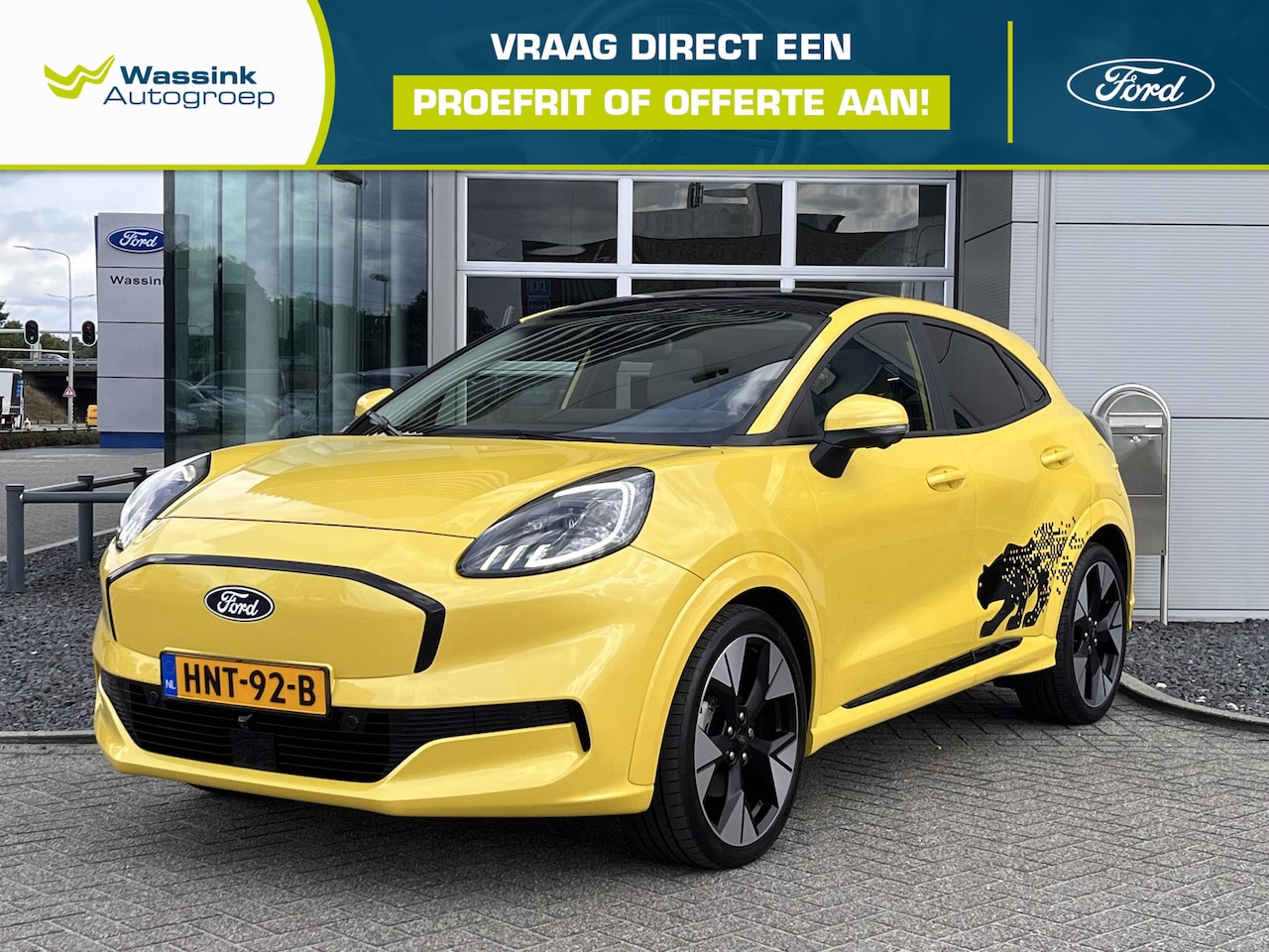 Ford Puma Gen-E - Premium 44 kWh Winter pack | Voorruitverwarming | Panorama dak/ schuif dak | Speciale Puma - AutoWereld.nl
