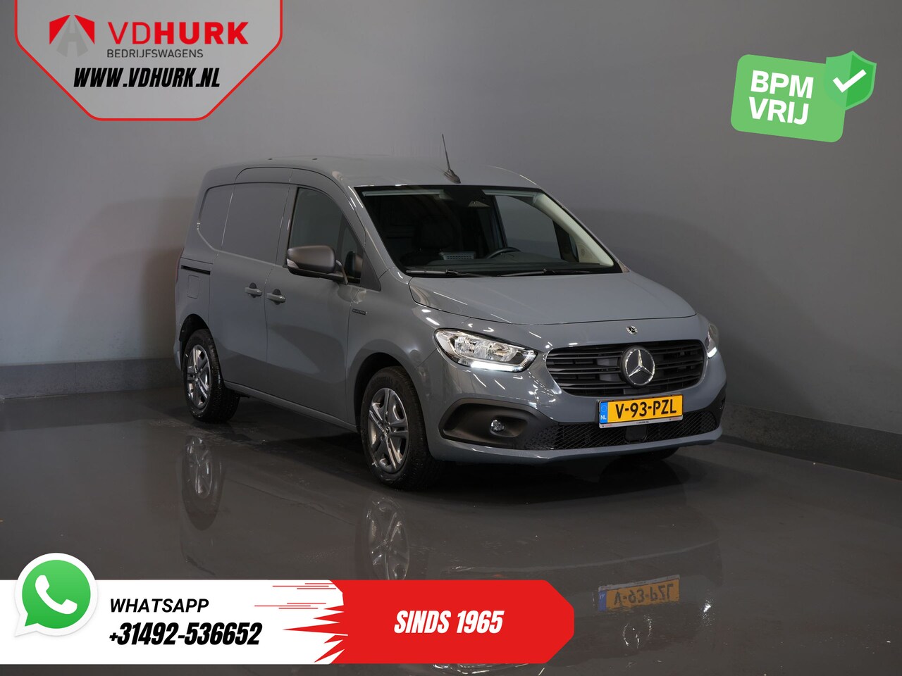 Mercedes-Benz eCitan - 112 Pro 51 kWh 280 km WLTP Snellader/ Stoelverw./ Carplay/ Navi/ Camera/ Climate/ PDC/ Cru - AutoWereld.nl
