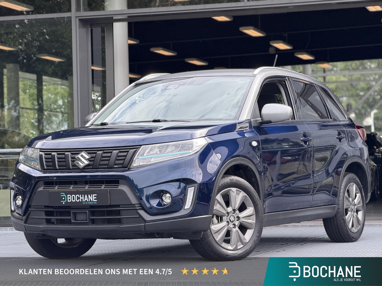 Suzuki Vitara - 1.5 Hybrid Select Rhino Edition Automaat 115PK | Navigatie via Carplay/Android | Adaptieve - AutoWereld.nl
