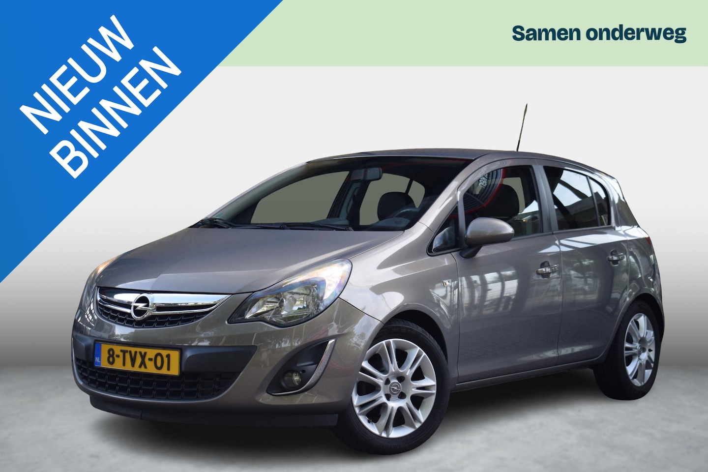 Opel Corsa - 1.2-16V BlitZ 5d met |NAVI|TREKHK|STOEL+STUURVW - AutoWereld.nl