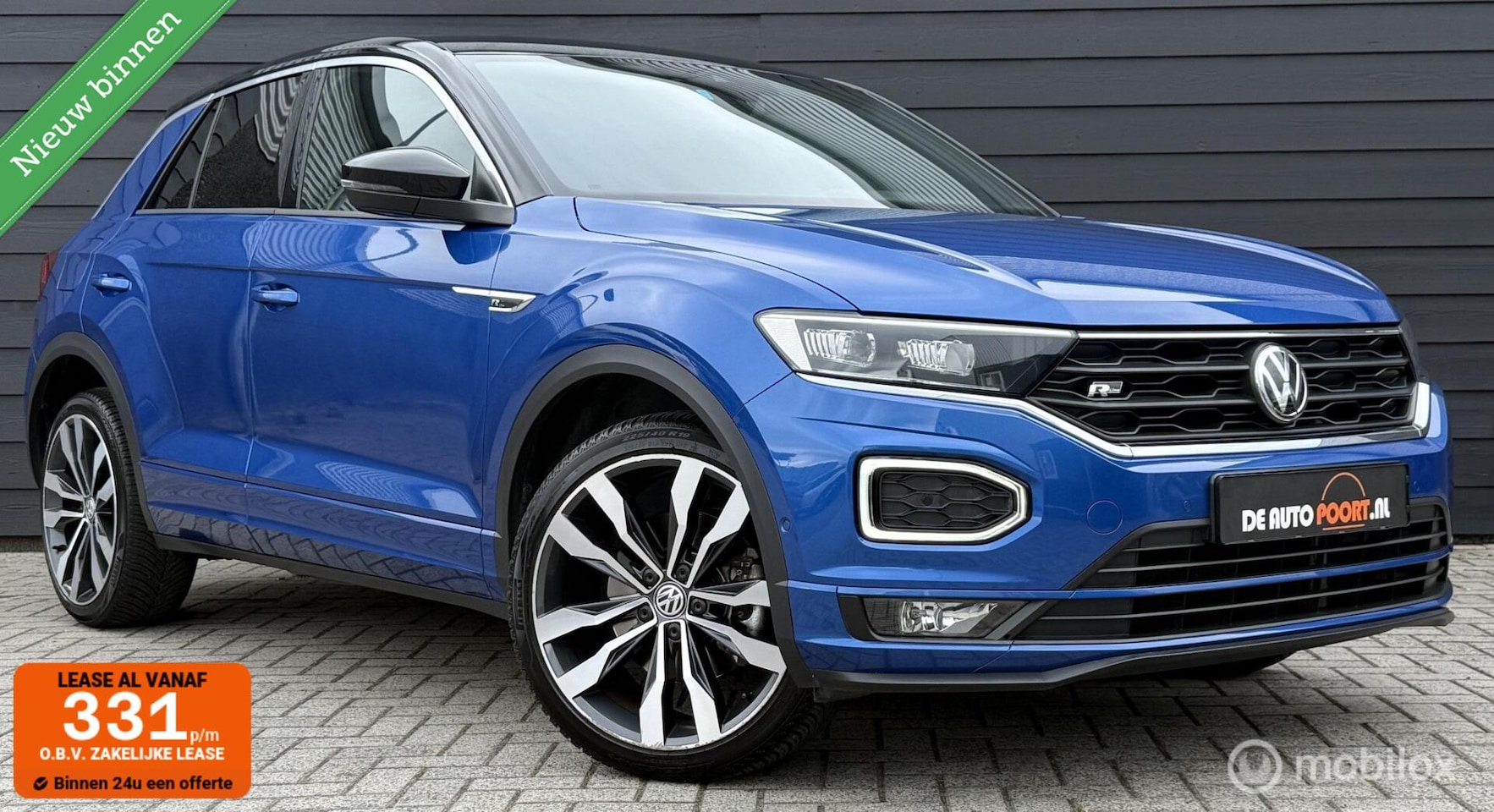 Volkswagen T-Roc - 1.5 TSI DSG R-line/Carplay/Camera/LED/Clima - AutoWereld.nl