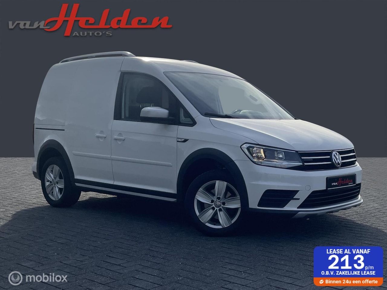 Volkswagen Caddy - Bestel 1.2 TSI ALLTRACK! Dakrail 2x Schuifdeur Cruise cntrl Klima Elektr Pakket Stoelver! - AutoWereld.nl
