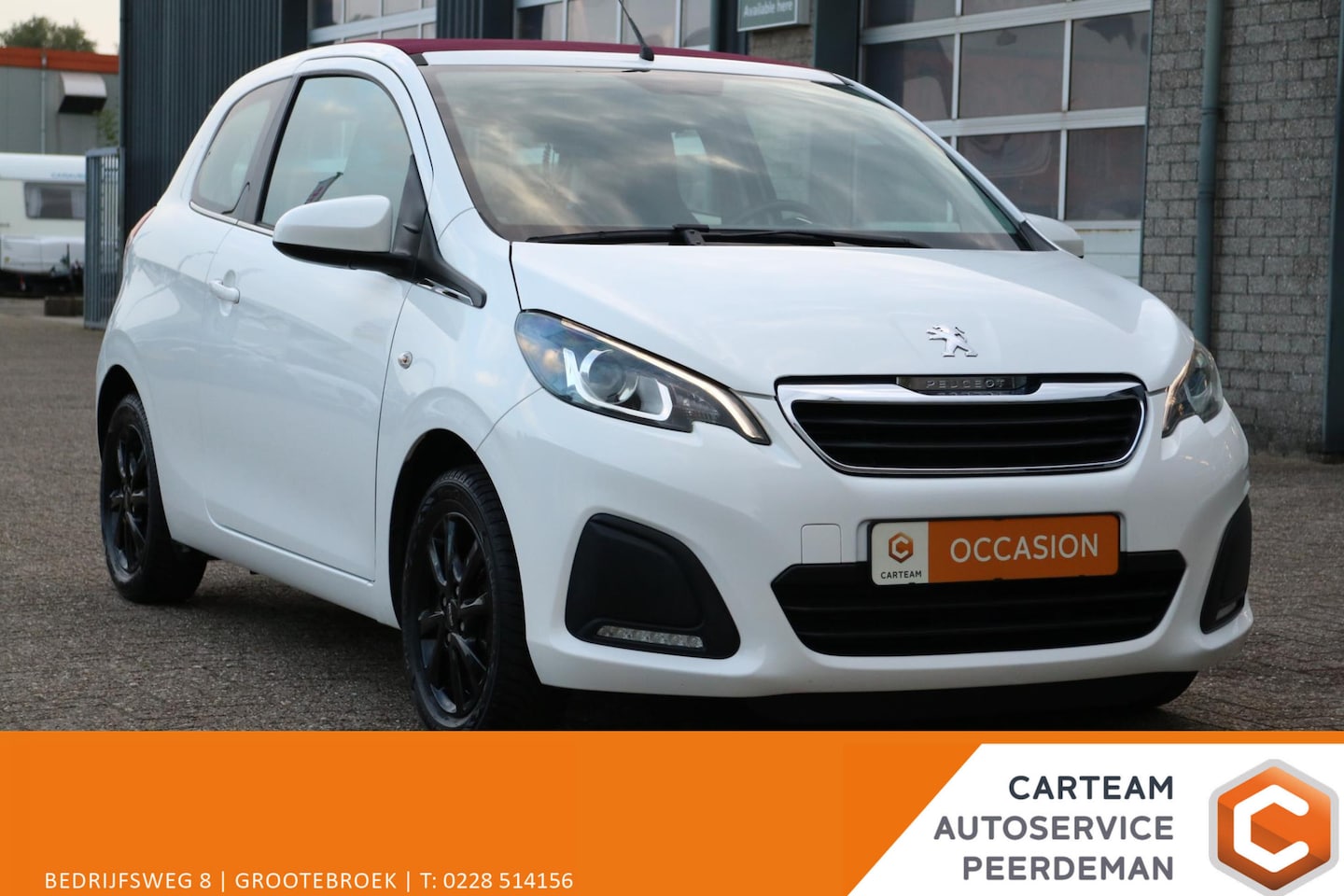 Peugeot 108 - 1.0 VTi Active | Cabrio | LM velgen | Goed onderhouden! | - AutoWereld.nl