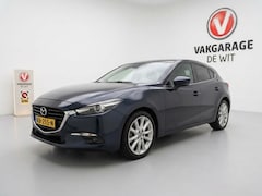 Mazda 3 - 3 2.0 SkyActiv-G 120 GT-M | 18" | Leder | Camera | Trekhaak | Dealer onderhouden