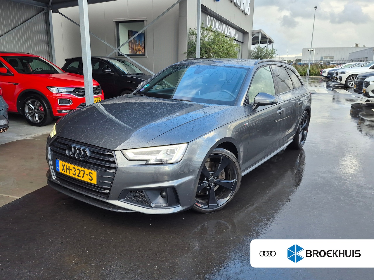 Audi A4 Avant - 40 TFSI Sport S line edition 190PK AUTO | Trekhaak afneembaar | Elektr glazen pano-dak | S - AutoWereld.nl