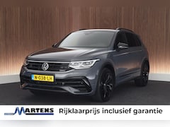 Volkswagen Tiguan - 1.4 TSI eHybrid 245pk R-Line Black Style HUD Trekhaak 360Camera Leder Stoelverwarming Virt