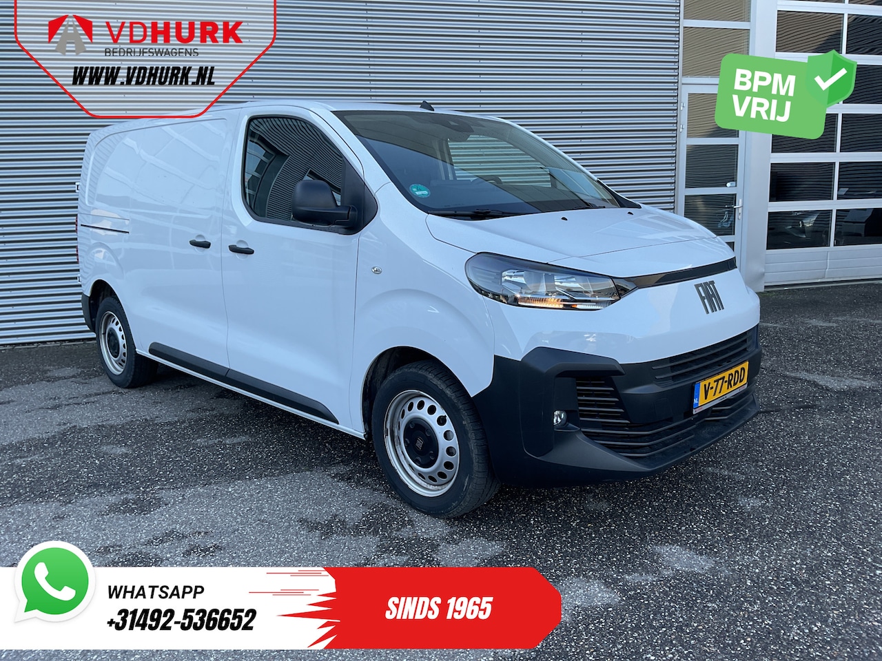 Fiat Scudo - 2.0 HDI 145 pk Aut. L2 Virtual Cockpit/ Carplay/ Navi/ Camera/ PDC/ Cruise/ Airco - AutoWereld.nl
