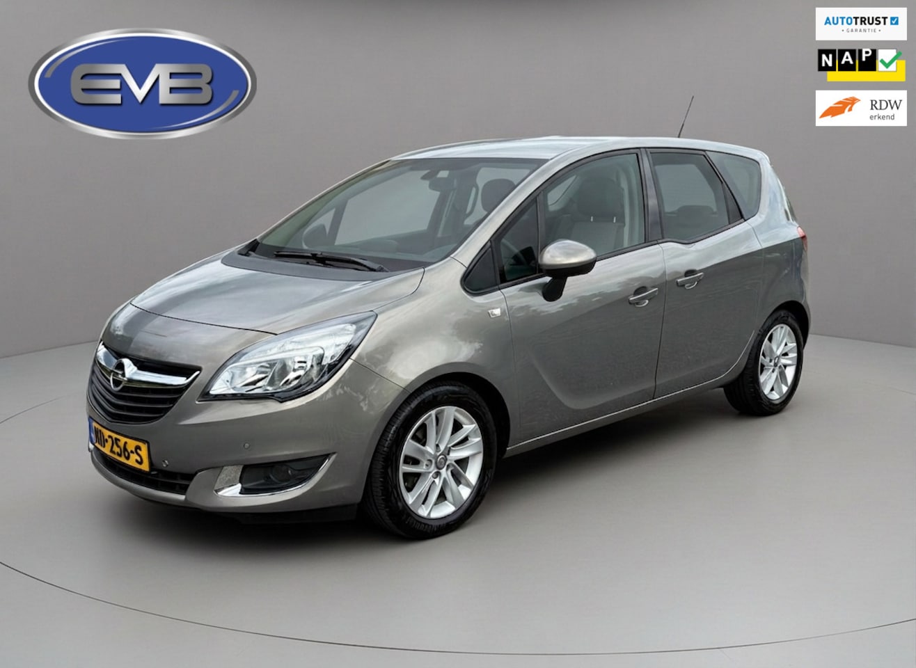 Opel Meriva - 1.4 Turbo Edition 1.4 Turbo 120 pk Edition, trekhaak, navigatie,16 inch, keurig nette staat, NL auto met nat - AutoWereld.nl