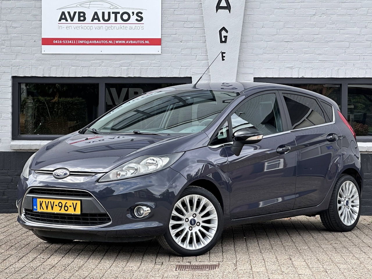 Ford Fiesta - 1.6 Titanium Clima Leder PDC Stoelverwarming - AutoWereld.nl