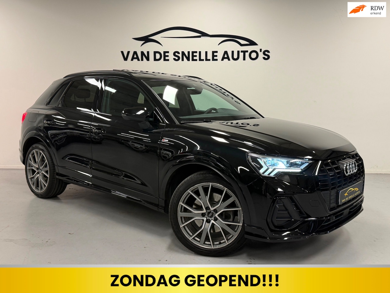 Audi Q3 - 45 TFSI quattro 3x S Line edition one PANO/KEYLESS/ALCANTARA/SFEER/MATRIX - AutoWereld.nl