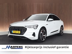 Audi e-tron Sportback - 55 408pk quattro S edition 95 kWh SOH 91% Luchtvering 360Camera Nachtzicht Keyless Adaptiv