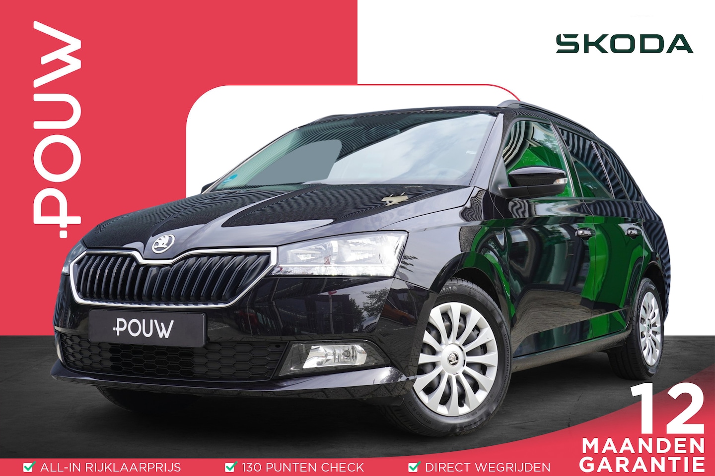 Skoda Fabia Combi - 1.0 TSI 95pk Ambition | SmartLink | Airco | Cruise Control - AutoWereld.nl