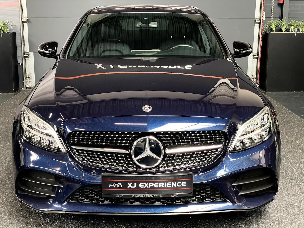 Mercedes-Benz C-klasse - 160 AMG NIGHT LEER LED FACELIFT Elekt.STOELEN BTW - AutoWereld.nl