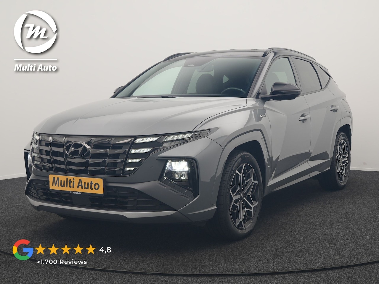 Hyundai Tucson - 1.6 T-GDI N Line 4WD PHEV 265pk Dealer O.H | Adaptive Cruise | Camera | Alcantara Sportsto - AutoWereld.nl