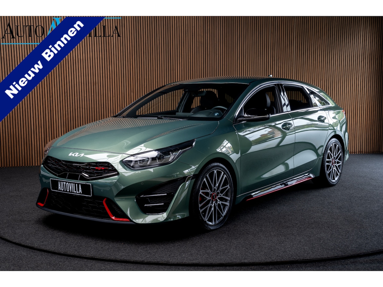 Kia Pro cee'd - 1.6 T-GDi GT 204pk Leer Camera Memory seats Navi PDC ACC Stuur- & stoelverwarming (voor & - AutoWereld.nl