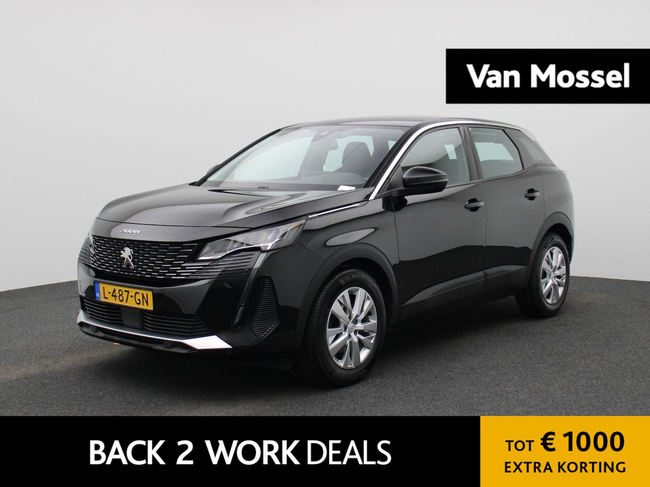 Peugeot 3008 - 1.2 PureTech Blue Lease Active | NAVIGATIE | ACHTERUITRIJCAMERA | APPLE CARPLAY / ANDROID - AutoWereld.nl