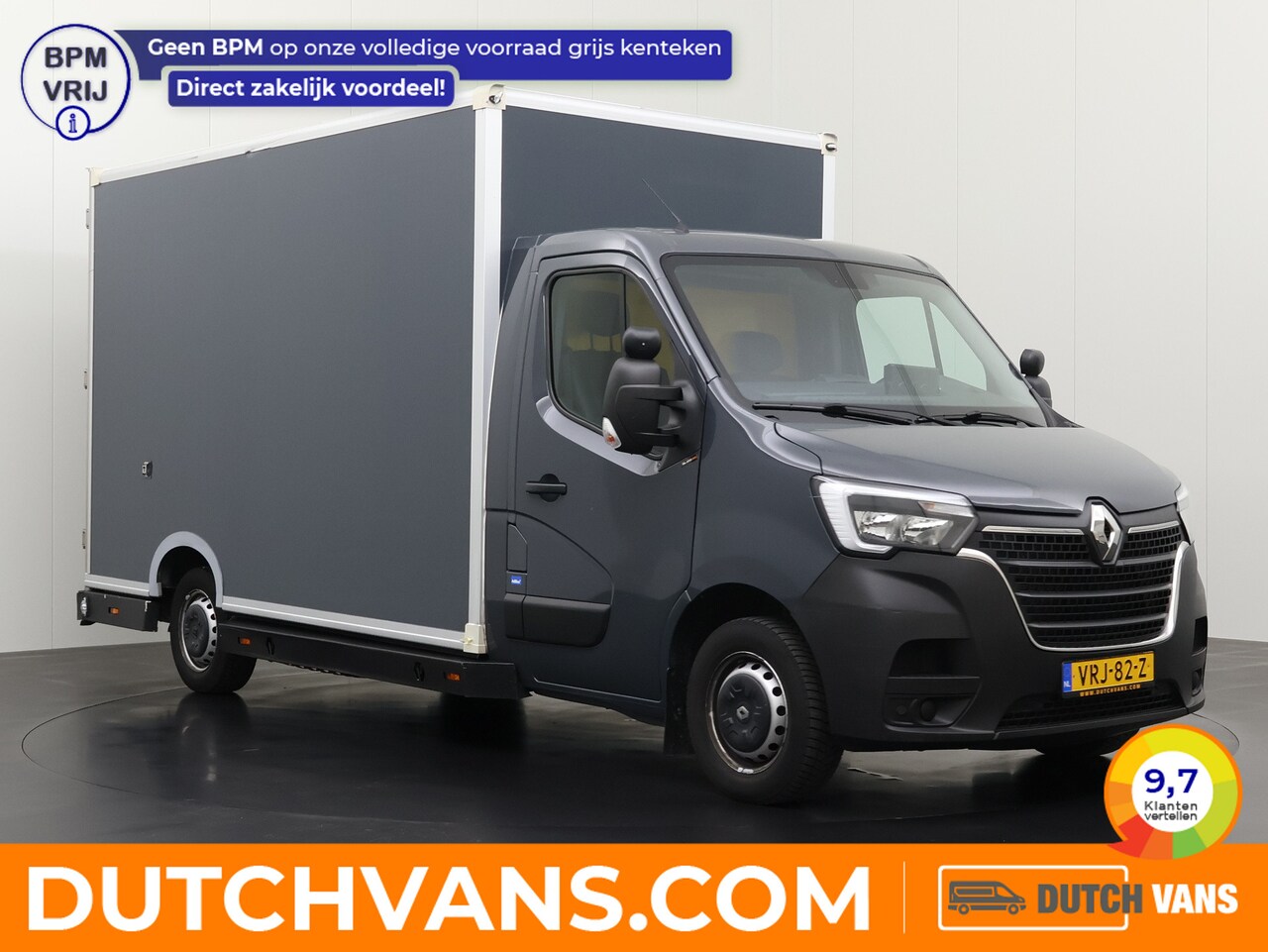 Renault Master - 2.3DCi 150PK Automaat Bakwagen Lowliner | Speciaalbouw | Leder | Airco | Camera | Cruise - AutoWereld.nl