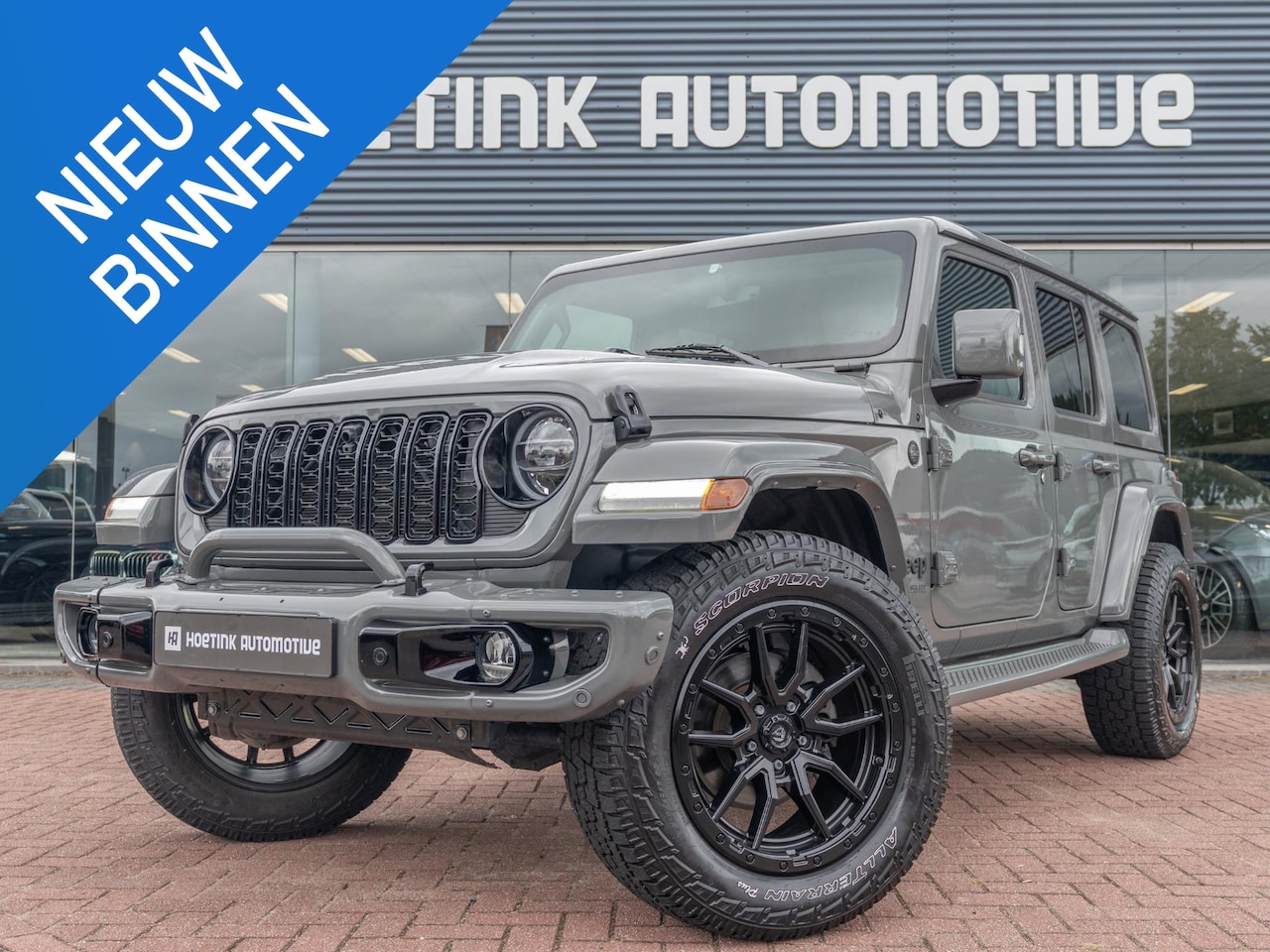 Jeep Wrangler Unlimited - 2.2D Sahara | Nette staat | Grijs kenteken - AutoWereld.nl
