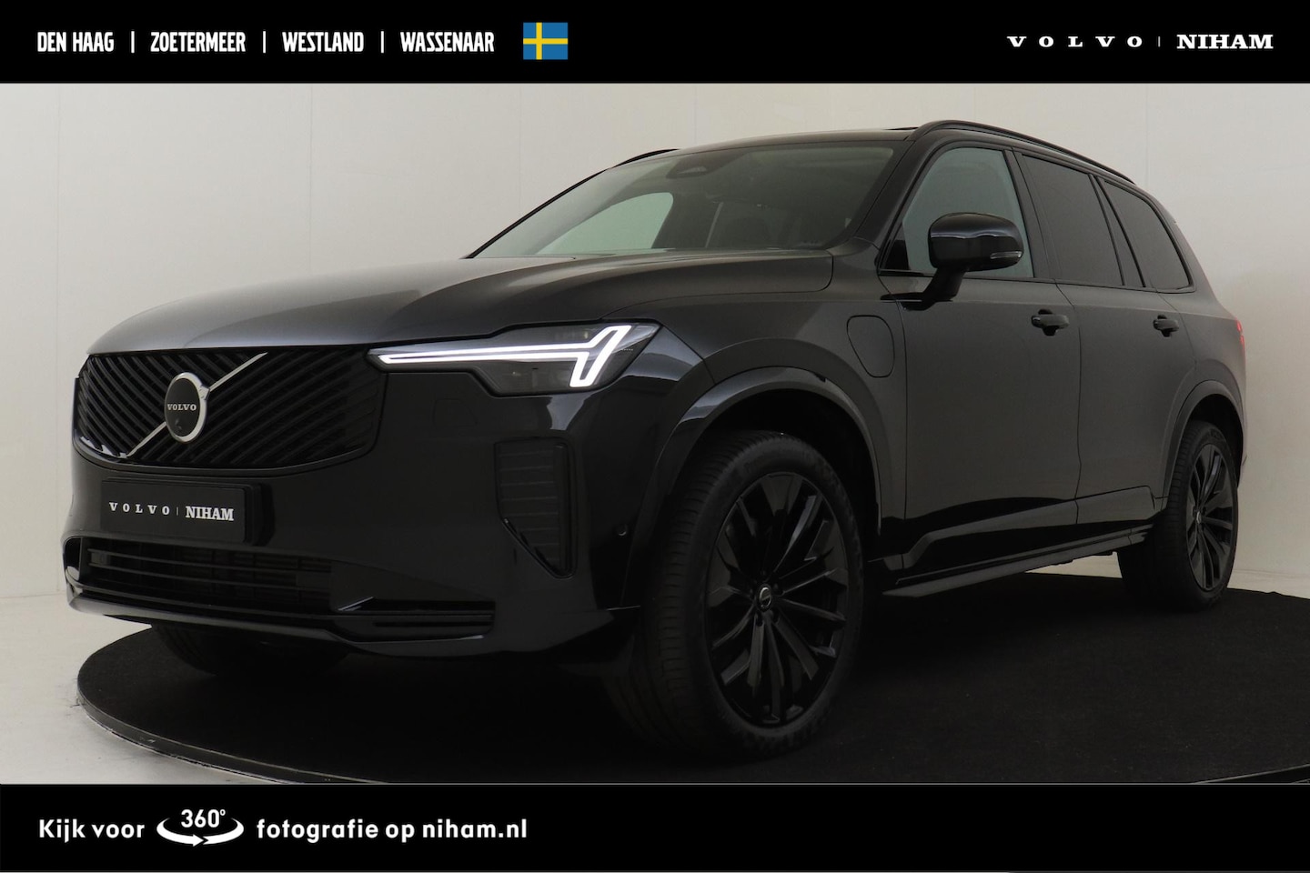 Volvo XC90 - II T8 PLUG-IN HYBRID AWD ULTRA DARK -PANO.DAK|HARMAN/KARDON|360°CAM|HEAD-UP DISP.|PRIVACY. - AutoWereld.nl