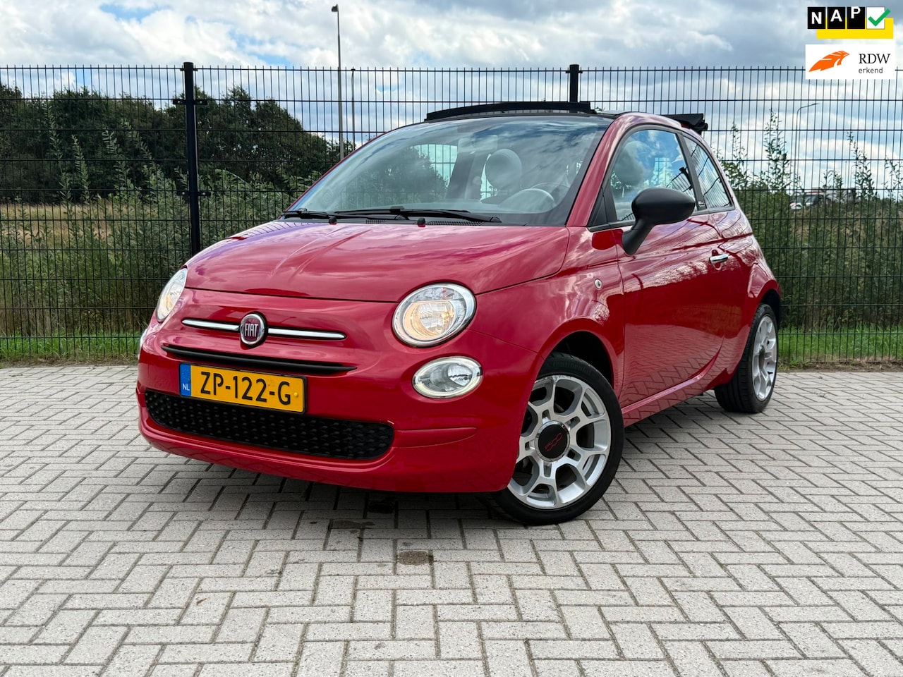 Fiat 500 C - 0.9 TwinAir Turbo Popstar | Bleutooth | Airco | Cabrio | - AutoWereld.nl