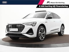 Audi e-tron Sportback - 55 quattro S edition 95 kWh 408pk · SOH 99, 2% · Panoramadak · 360 Camera · Bang & Olufsen