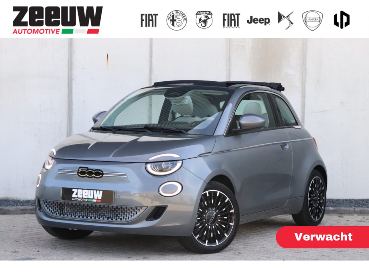 Fiat 500 C - La Prima by Bocelli 42 kWh | JBL | Winter | Camera | 17′ - AutoWereld.nl