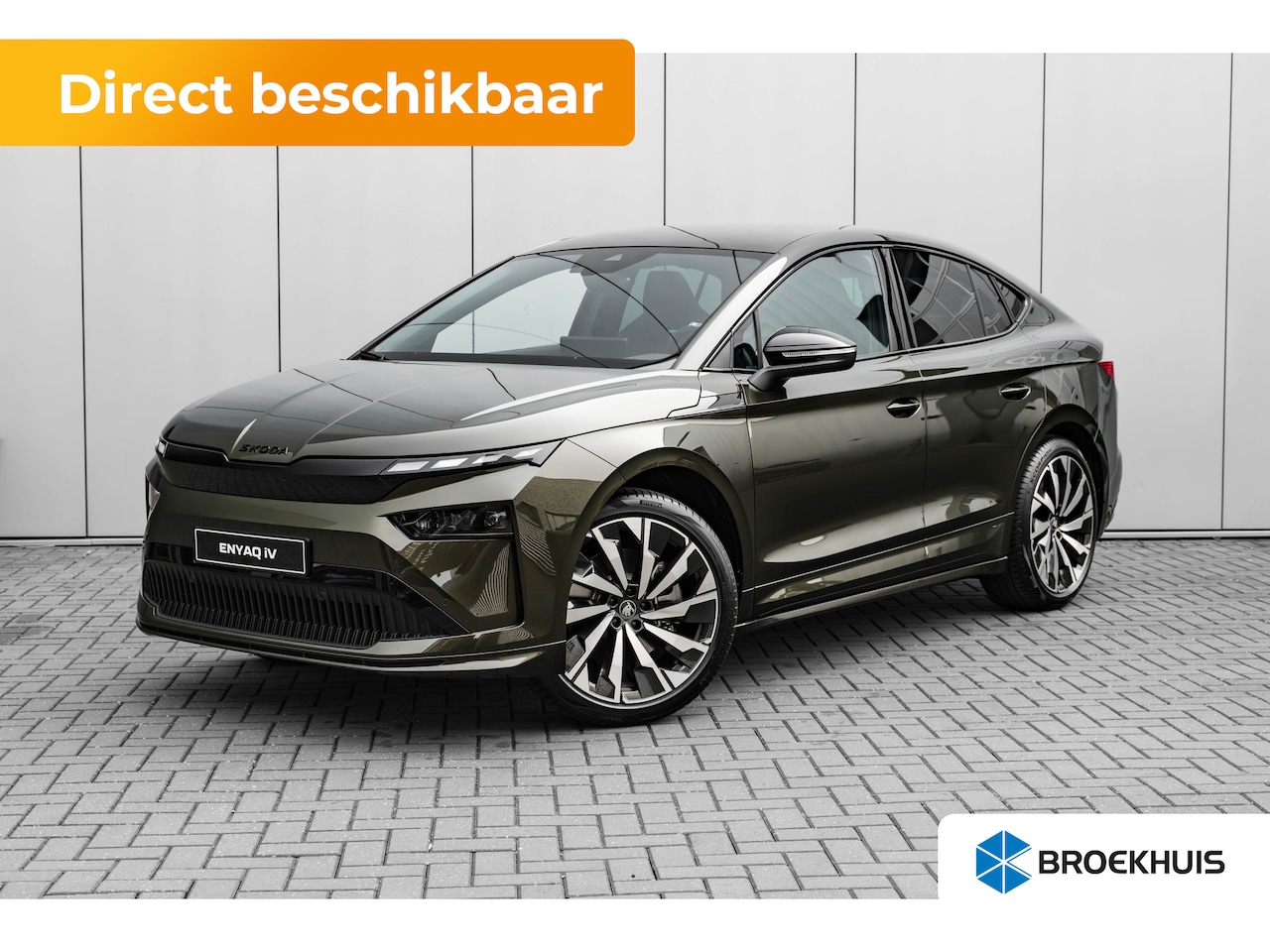 Skoda Enyaq Coupé iV - Sportline | Chrome interieur accenten | Driving mode select | LED interieurverlichting inc - AutoWereld.nl