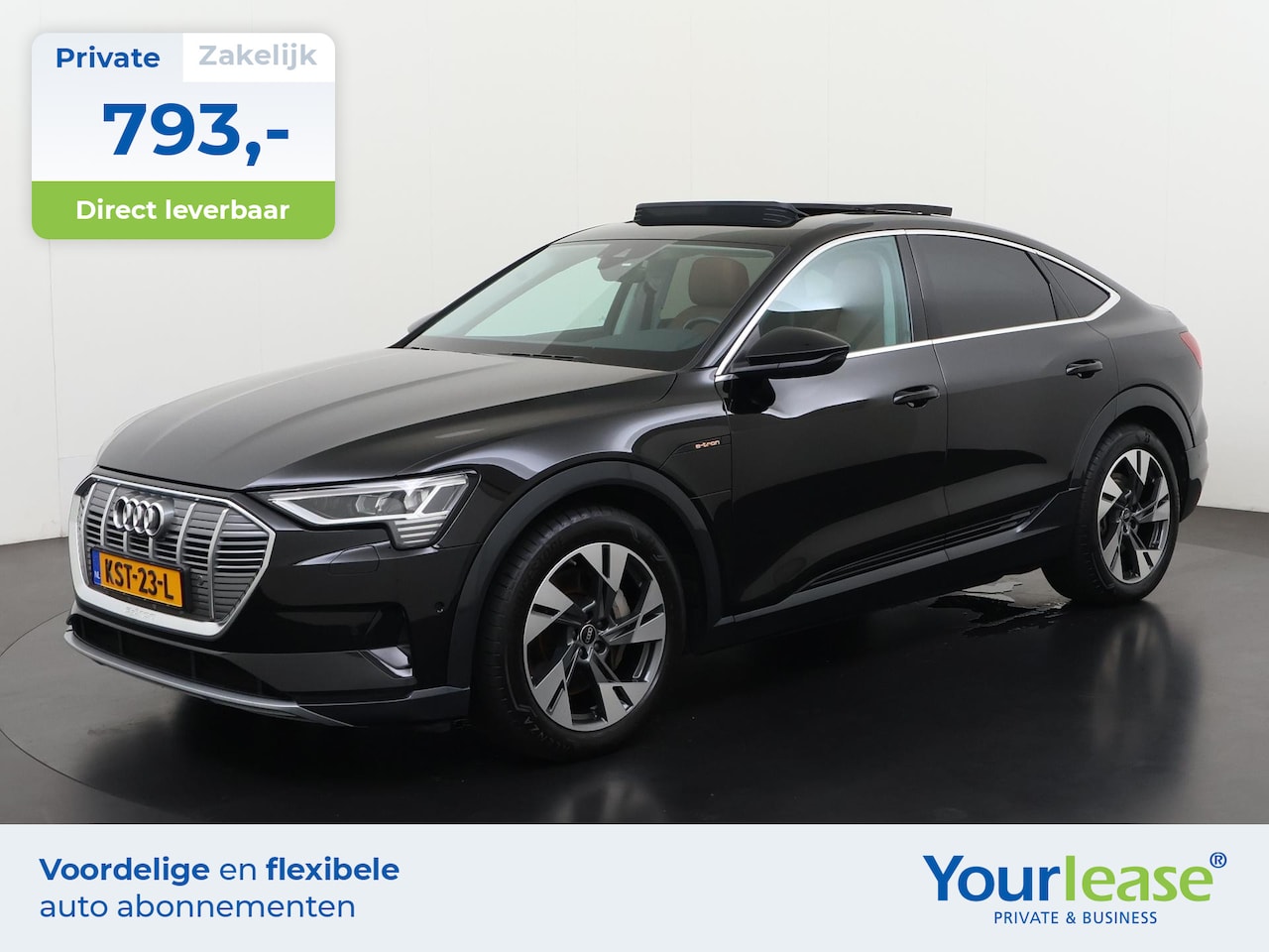 Audi e-tron Sportback - 55 quattro Advanced 95 kWh | All-in 793,- Private Lease | Direct uit voorraad - AutoWereld.nl