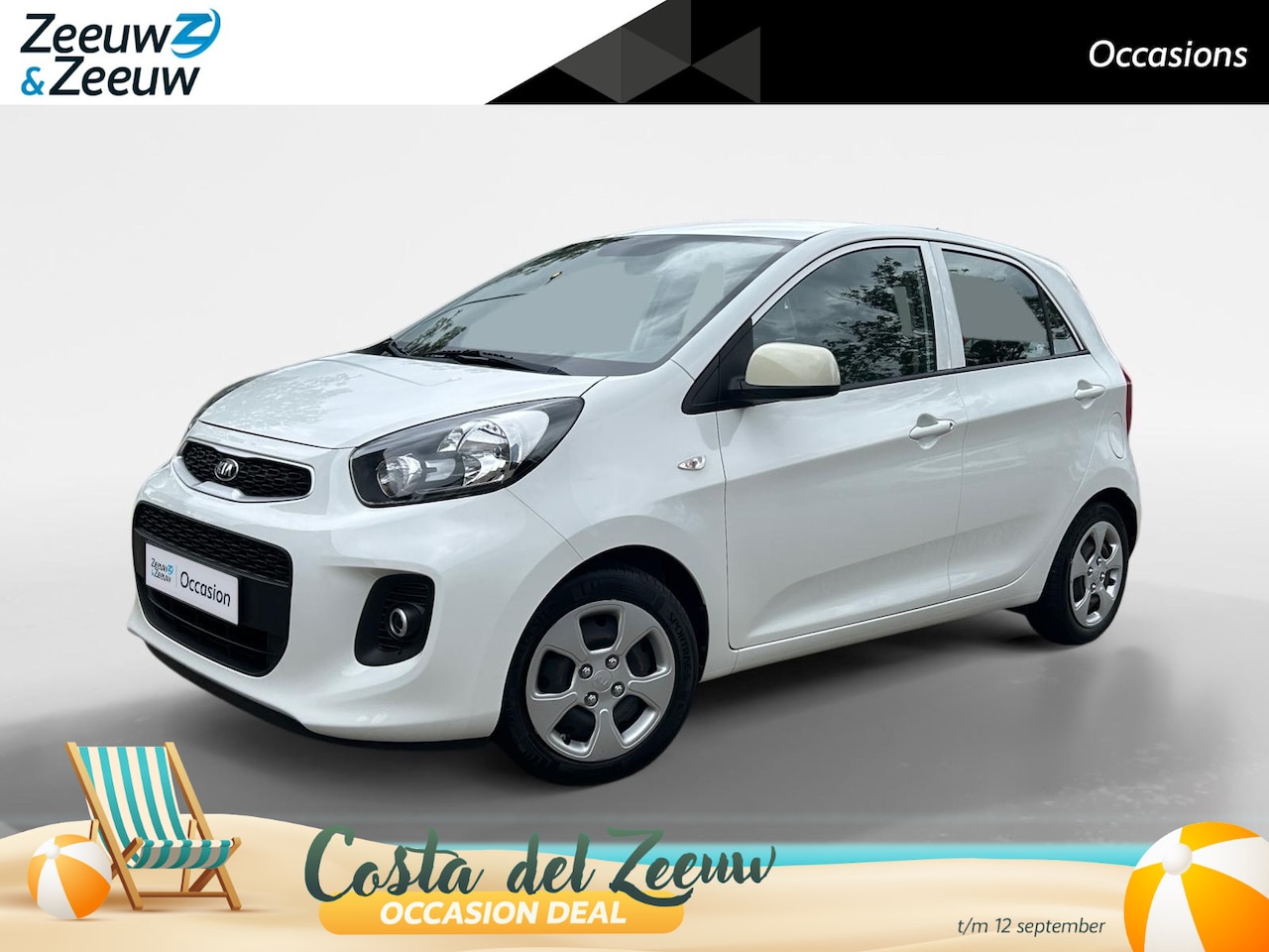 Kia Picanto - 1.0 CVVT EconomyPlusLine |Airco| Elektrische ramen voor| mistlampen voor|12 maanden Bovag - AutoWereld.nl