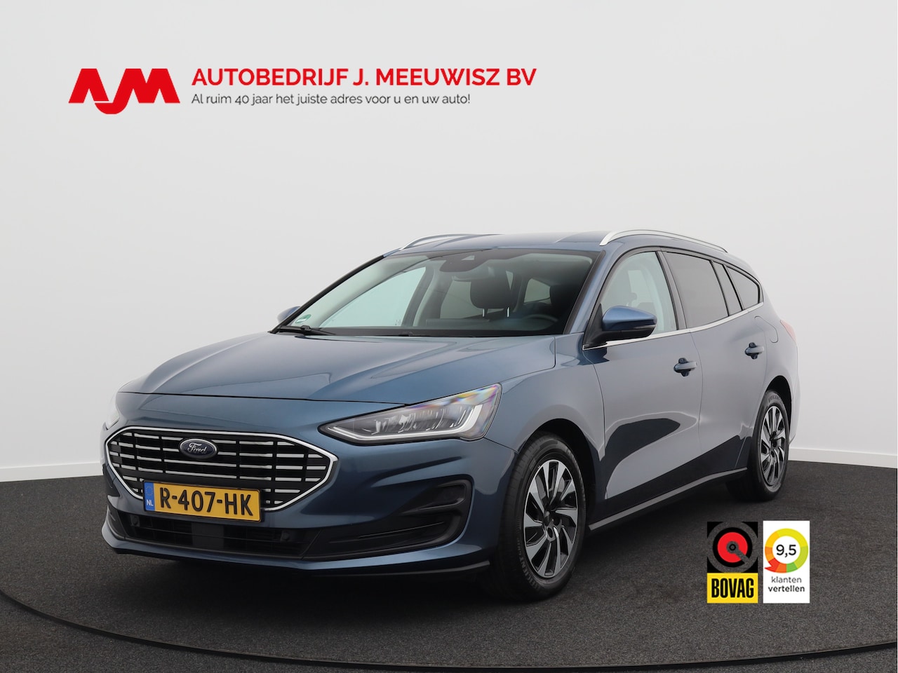 Ford Focus Wagon - 1.0 EcoBoost Hybrid Titanium X 1.0 EcoBoost Hybrid Titanium X/ zeer mooi! - AutoWereld.nl
