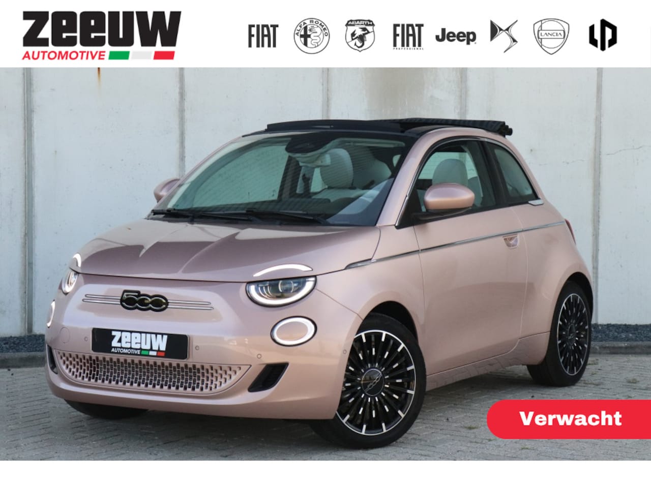 Fiat 500 C - La Prima by Bocelli 42 kWh | JBL | Winter | Camera | 17′ - AutoWereld.nl