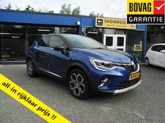 Renault Captur - 1.3 TCE HYBRID 140 INTENS NAV ECC 18"LMV 1/2 LEDER CAMERA PDC LED RIJKLAARPRIJS