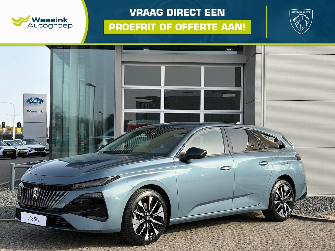 Peugeot 308 - Plug-in Hybrid 195pk e-DCS7 Business | 17 inch lichtmetalen velgen | - AutoWereld.nl