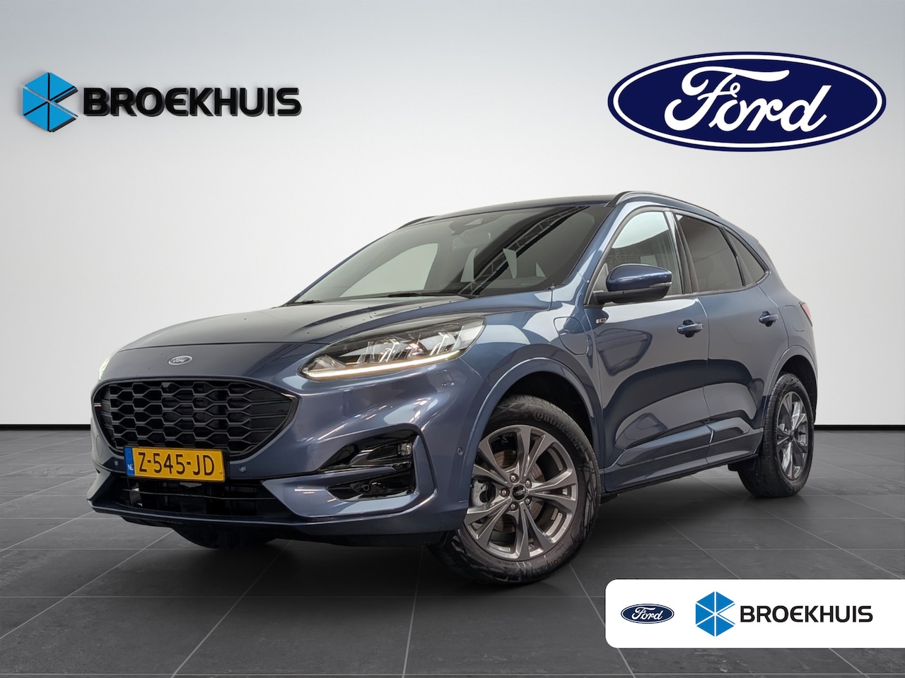 Ford Kuga - 2.5 PHEV ST-Line 225pk | Adaptive Cruise | Dodehoek Detectie | Winterpack incl achterbankv - AutoWereld.nl