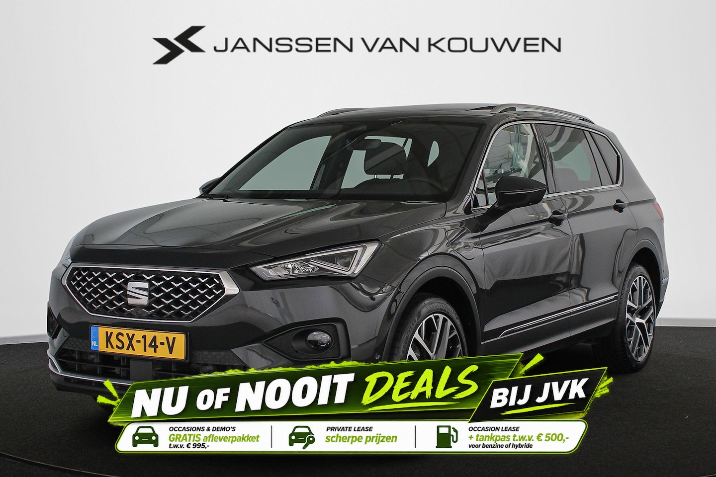 SEAT Tarraco - 1.4 TSI e-Hybrid PHEV Xperience Panoramadak Trekhaak Winter Pakket - AutoWereld.nl