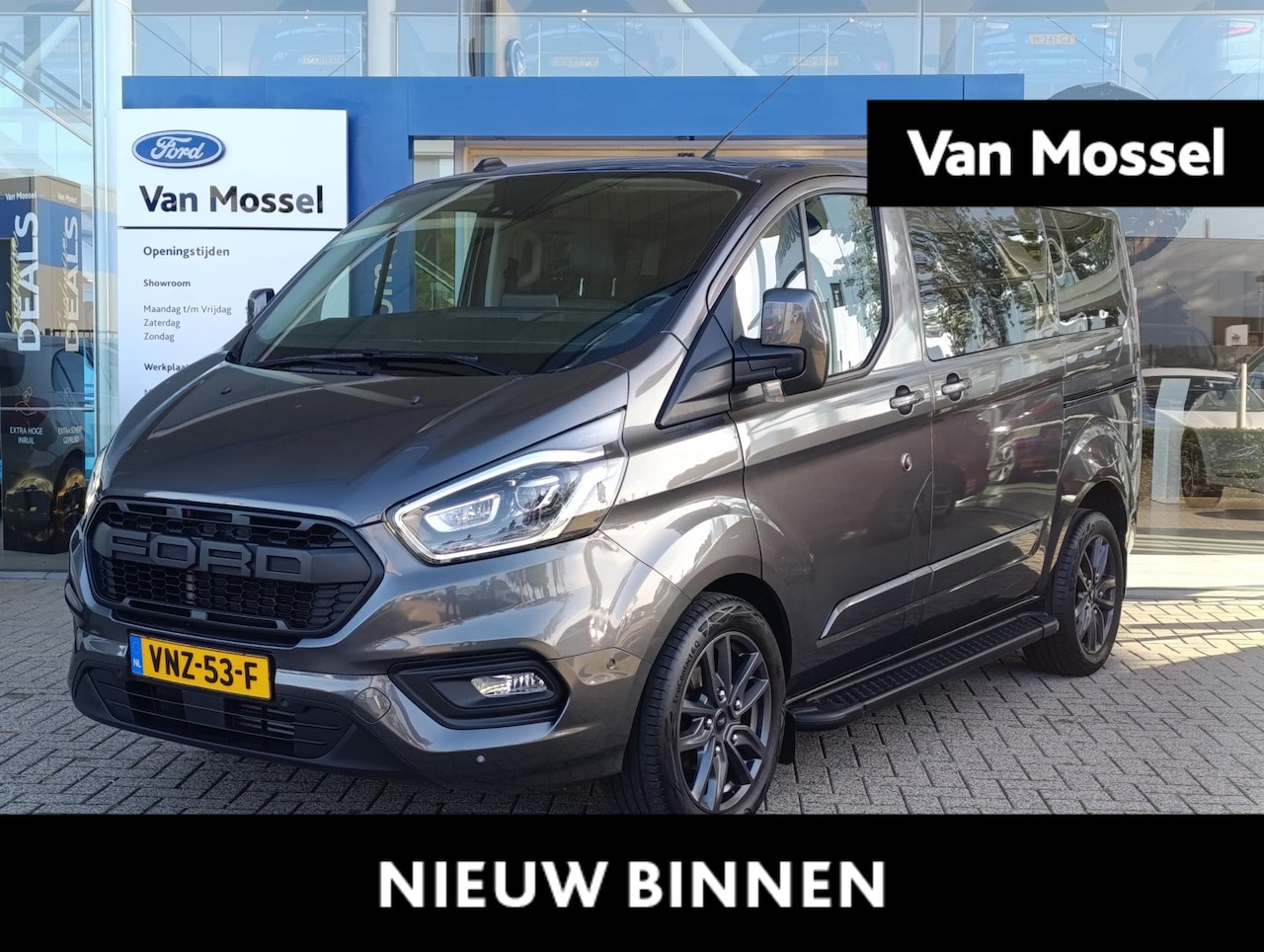 Ford Transit Custom - 300 2.0 TDCI L1H1 Limited DC | Stoel/voorruitverwarming | Dodehoekdetectie | Camera | PDC - AutoWereld.nl