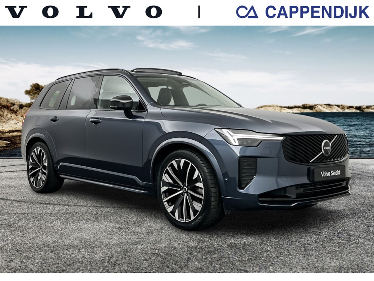 Volvo XC90 - T8 455PK Recharge Ultra Dark| B&W Audio| Trekhaak| Luchtvering - AutoWereld.nl