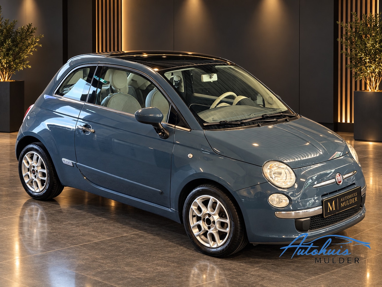 Fiat 500 - 1.4-16V Lounge | Airco | Panoramadak |Distributieriem V.V | Leuke Inruiler! - AutoWereld.nl