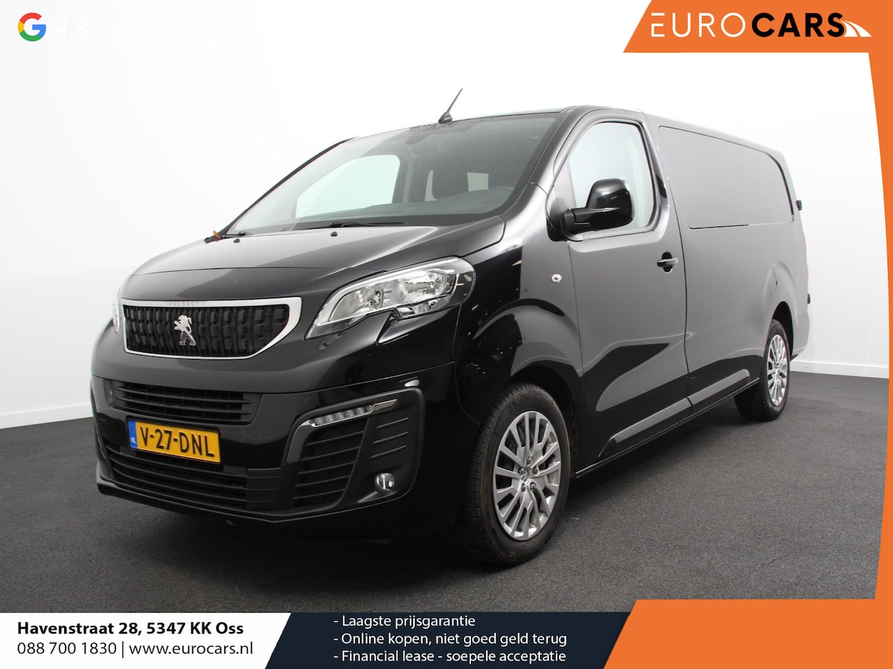Peugeot Expert - 2.0 BlueHDI 180pk Automaat L3 Premium DC Navigatie Bluetooth Lichtmetalen Velgen Look pakk - AutoWereld.nl