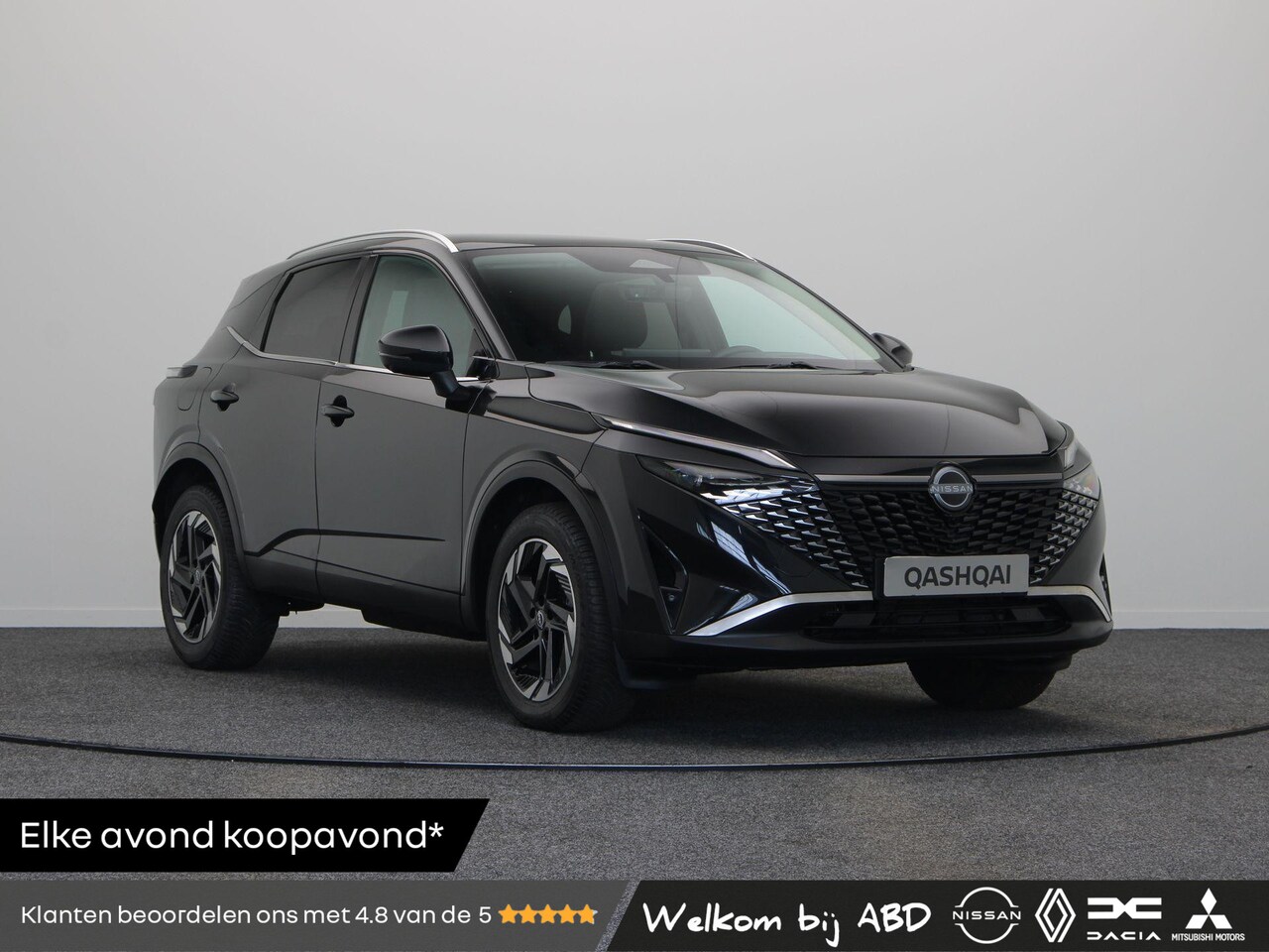 Nissan Qashqai - 1.3 MHEV Xtronic N-Connecta | Panoramadak | Stoel, Stuur en Voorruit verwarming | Elektris - AutoWereld.nl