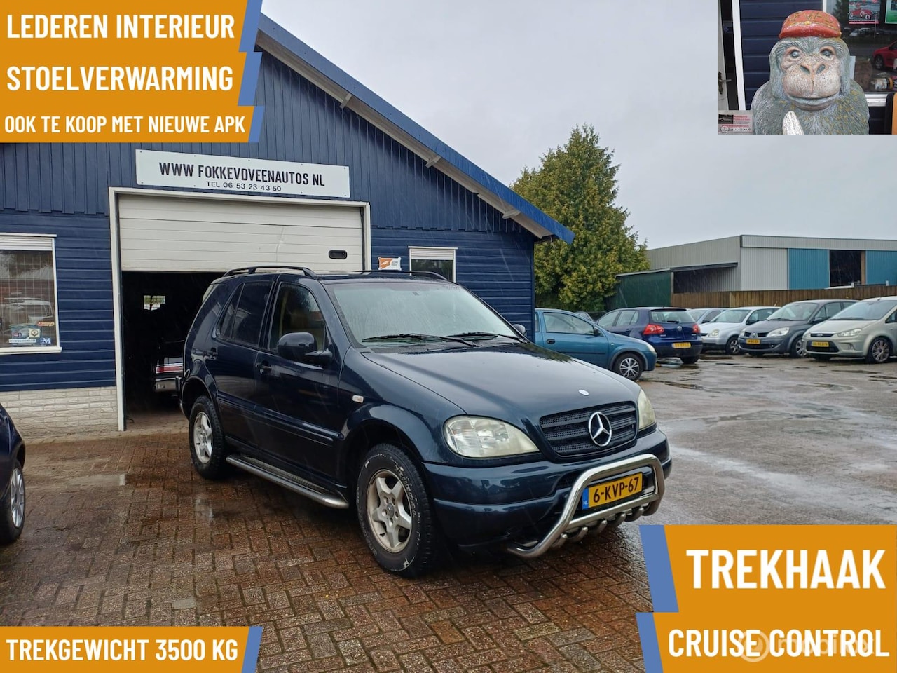 Mercedes-Benz M-klasse - 320 6 Cilinder 4X4 Alle inruil mogelijk - AutoWereld.nl