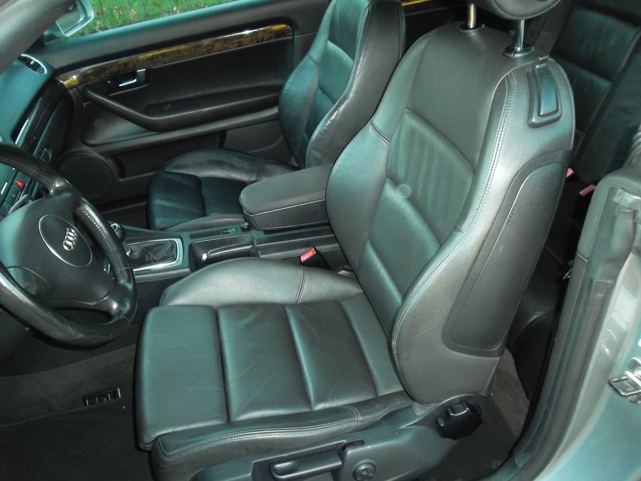 Audi A4 Cabriolet - 2.4 V6 125KW Cabrio 2002 Grijs Airco Nieuwe APK