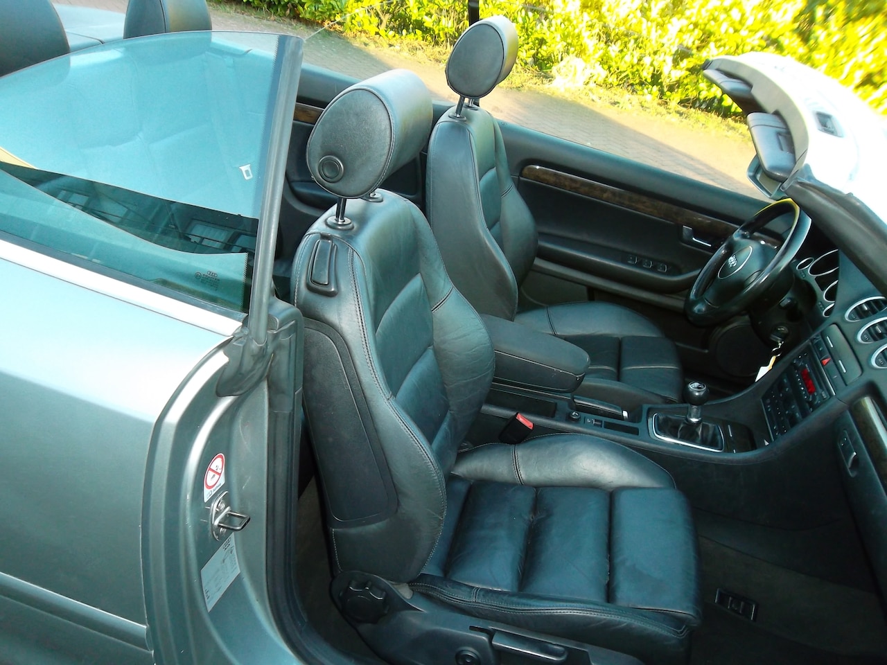 Audi A4 Cabriolet - 2.4 V6 125KW Cabrio 2002 Grijs Airco Nieuwe APK