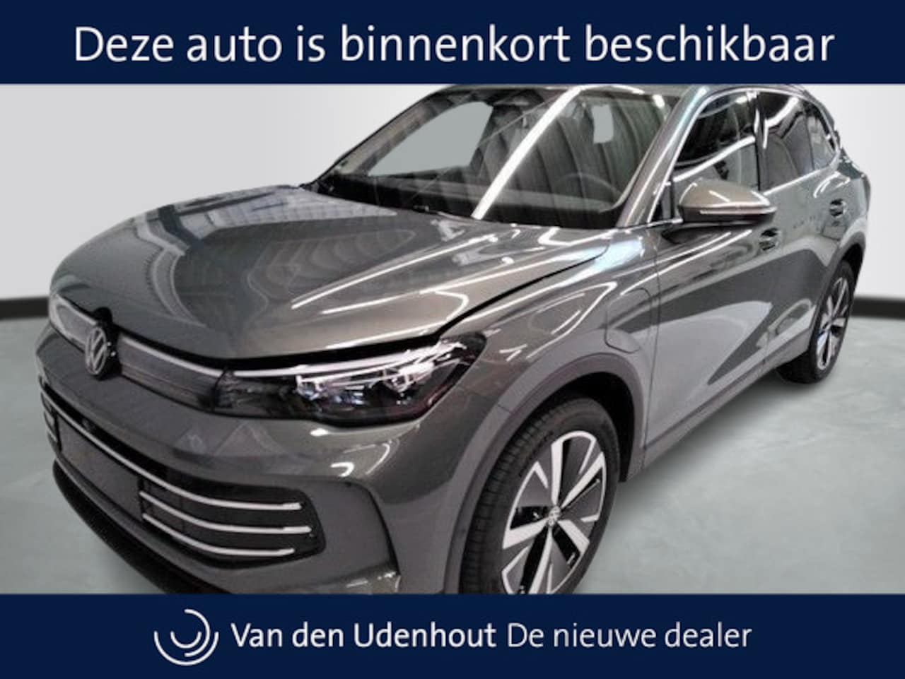 Volkswagen Tiguan - 1.5 eHybrid 204pk Elegance / Leder / Navigatie / 360-Camera - AutoWereld.nl