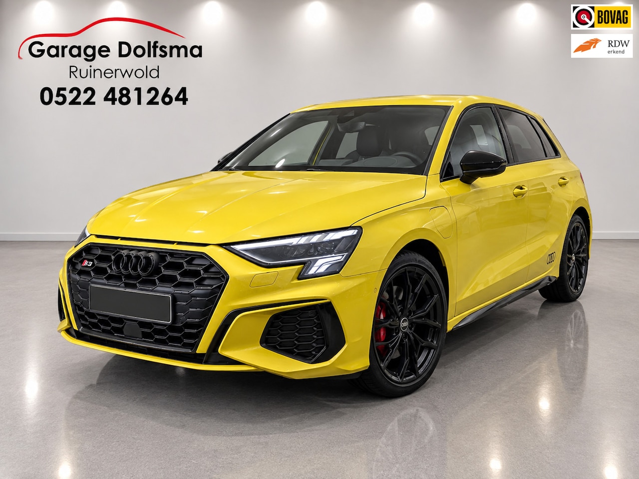 Audi A3 Sportback - 45 TFSI e S edition Competition-Camera-Trekhaak-Carplay-Virtual- - AutoWereld.nl