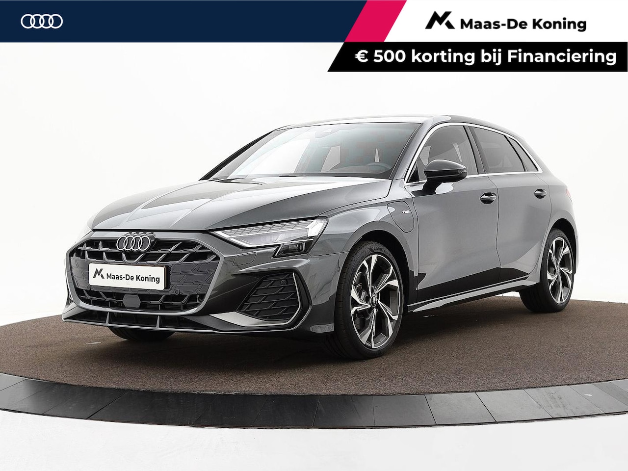 Audi A3 Sportback - 40 TFSIe 204PK S-tronic S Line · Camera ·Apple/Android Car Play · Keyless · Navigatie · P- - AutoWereld.nl